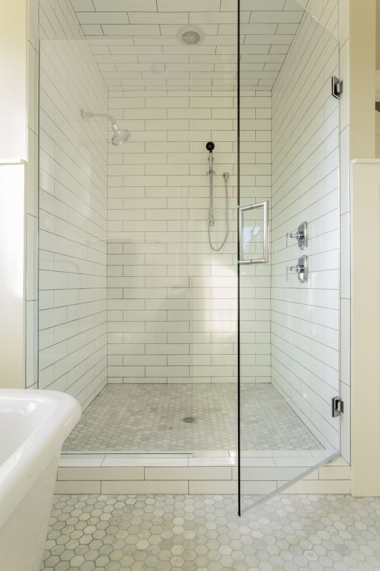 Sleek Tile Shower Design